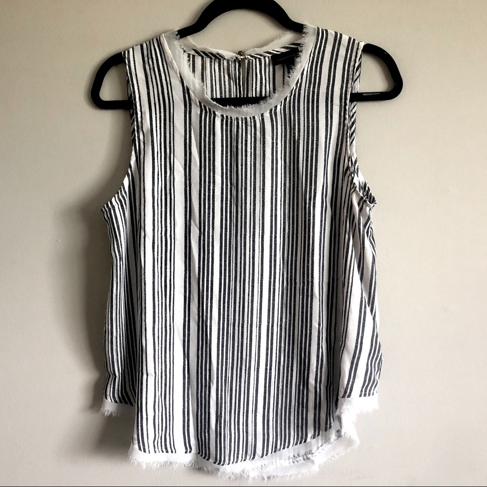 Who What Wear Striped Top